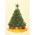 Christmas Tree Holiday Greeting Card (5"x7")